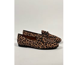 Mona loafers leopard mocka