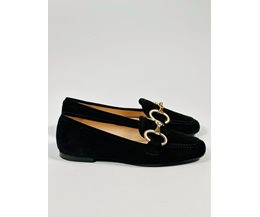 Celeste loafers svart mocka