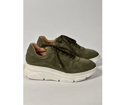 Anchi sneakers grön mocka