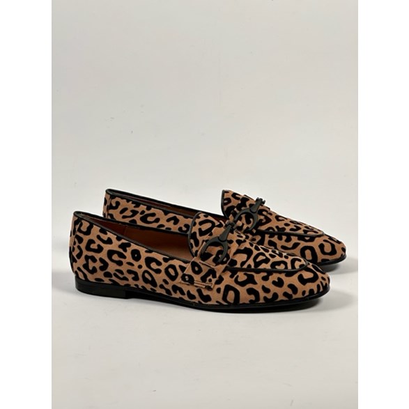 Mona loafers leopard mocka