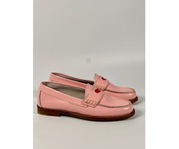 Alma loafers rosa skinn