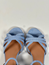 Luiza sandalett blå mocka